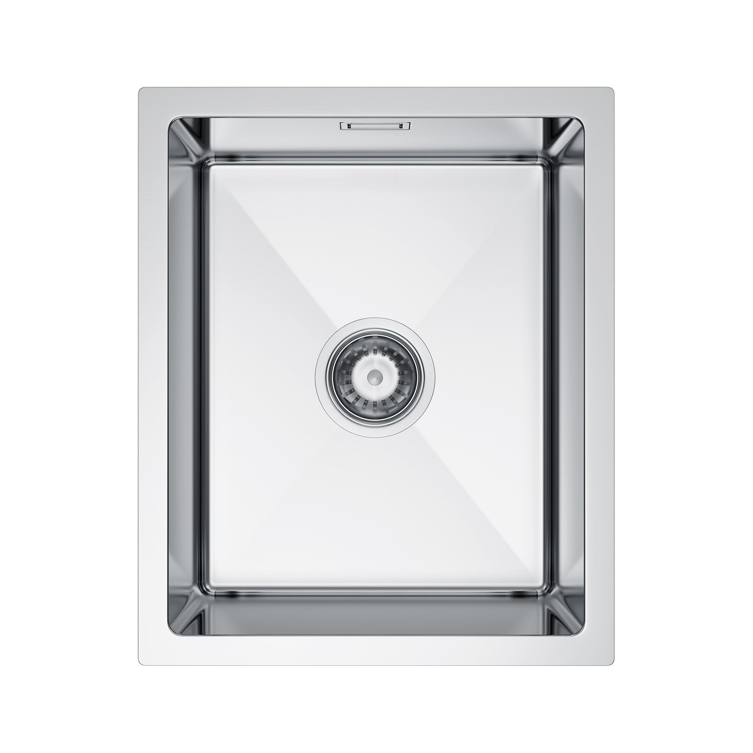 Zlewozmywak Jednokomorowy Stalowy 37x45cm w kolorze INOX od VELAZO.