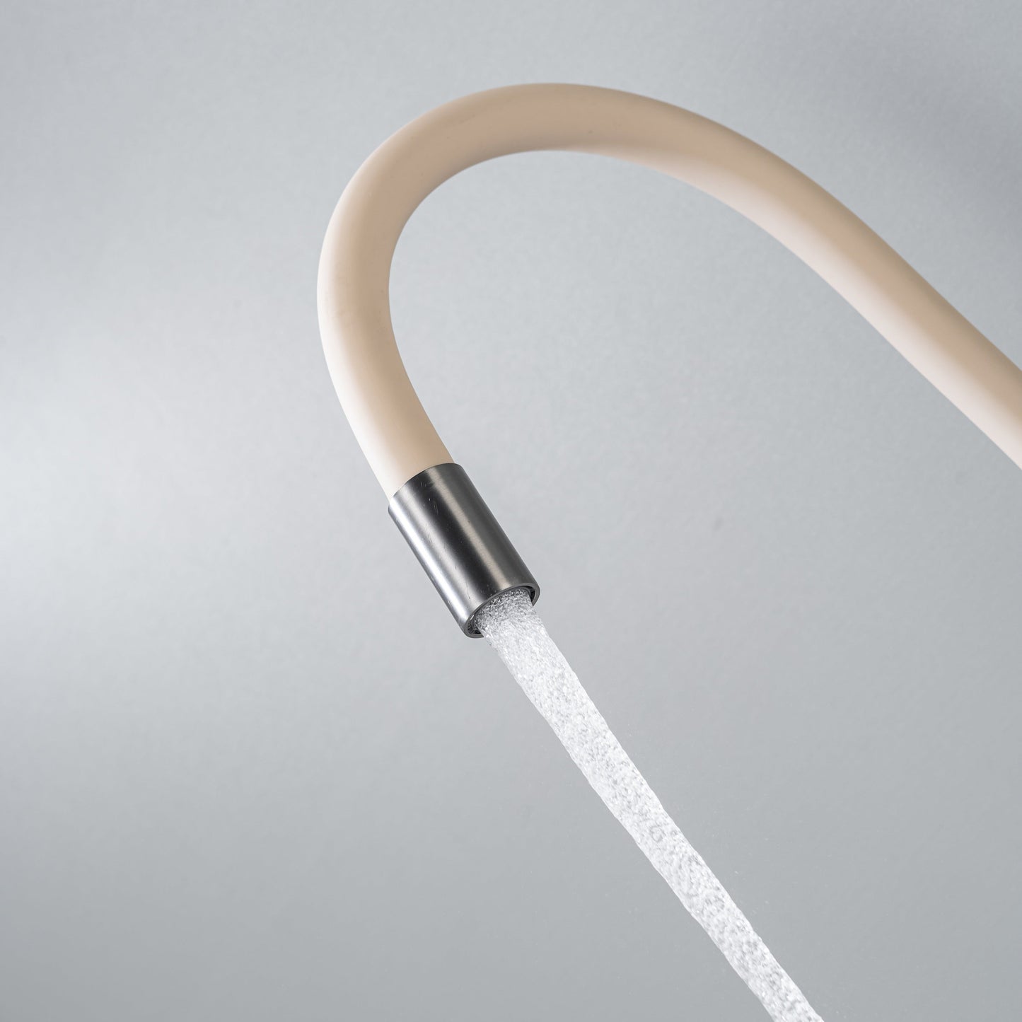 Kitchen Tap with Flexible Spout Beige Flexi / Graphite