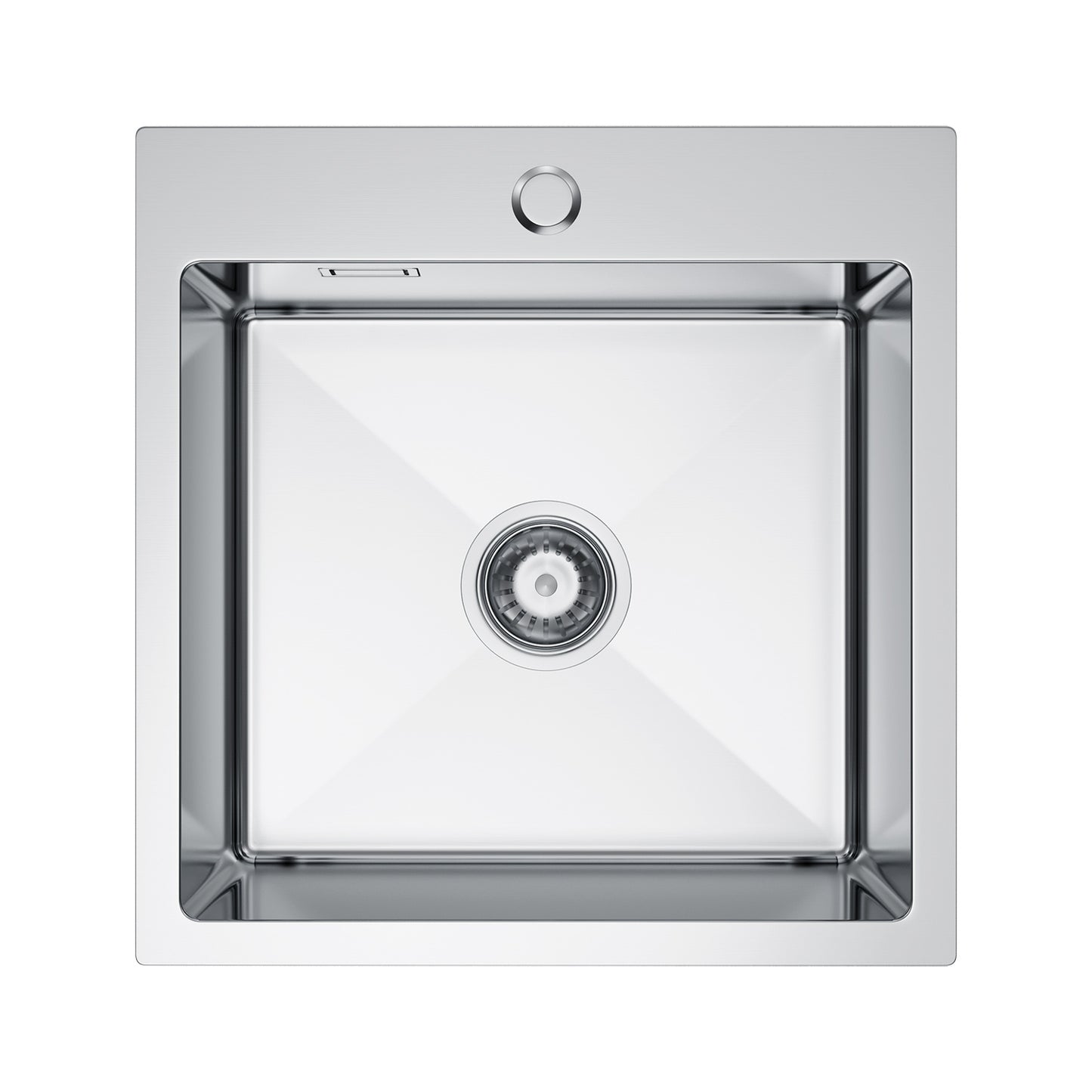 Zlewozmywak Stalowy 46x45cm w kolorze INOX od VELAZO.