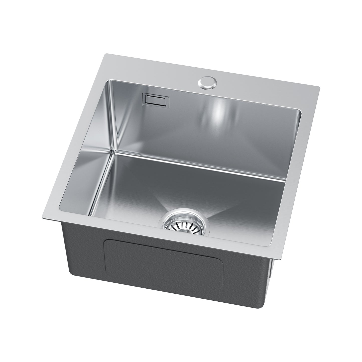 Zlewozmywak Stalowy 46x45cm w kolorze INOX od VELAZO.