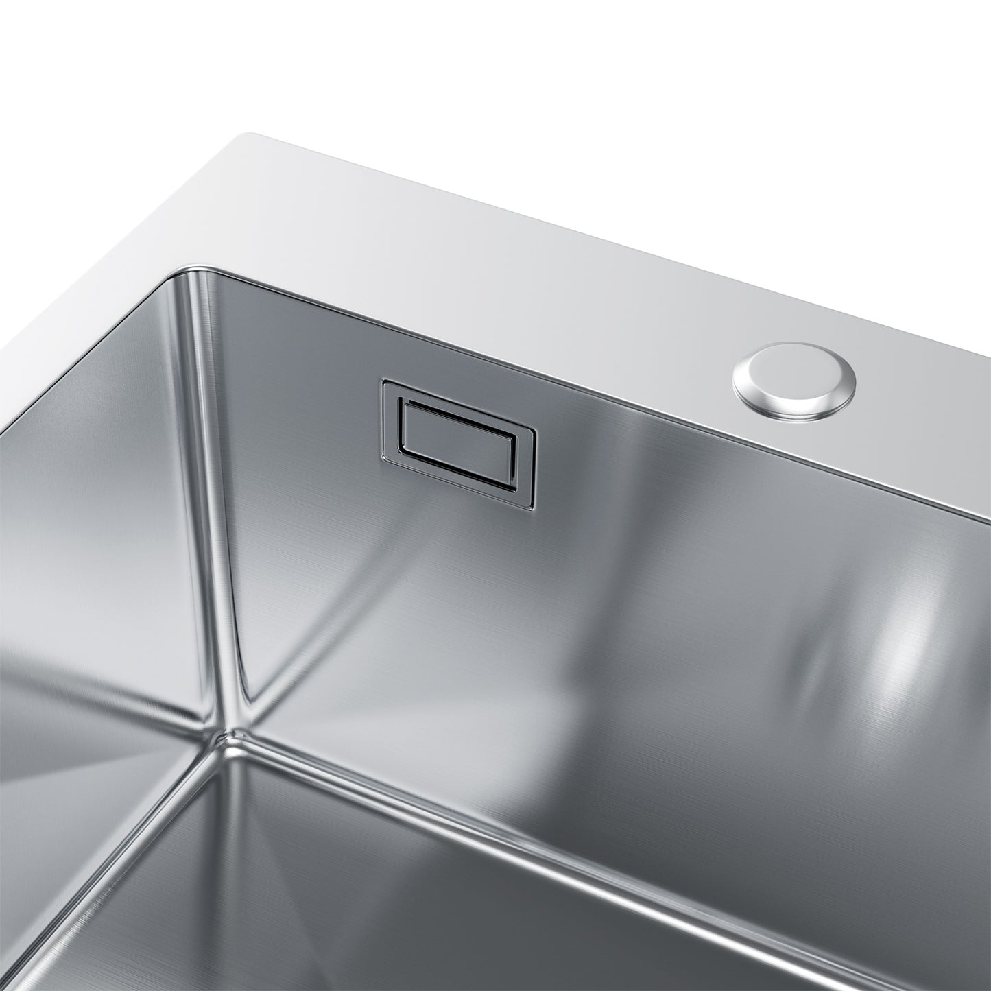 Zlewozmywak Stalowy 46x45cm w kolorze INOX od VELAZO.