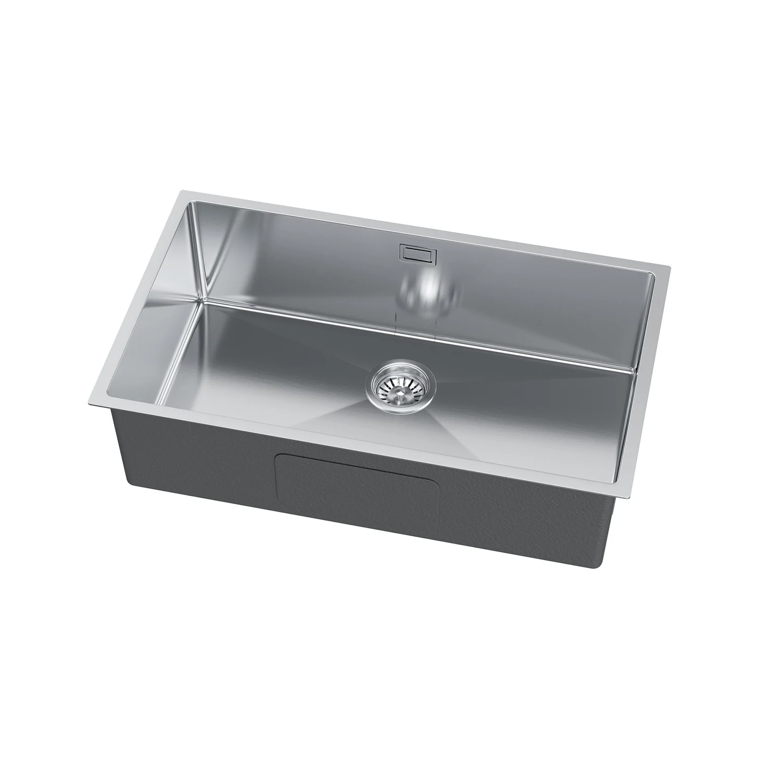 Zlewozmywak Stalowy Jednokomorowy - 74x44cm w kolorze INOX od VELAZO.