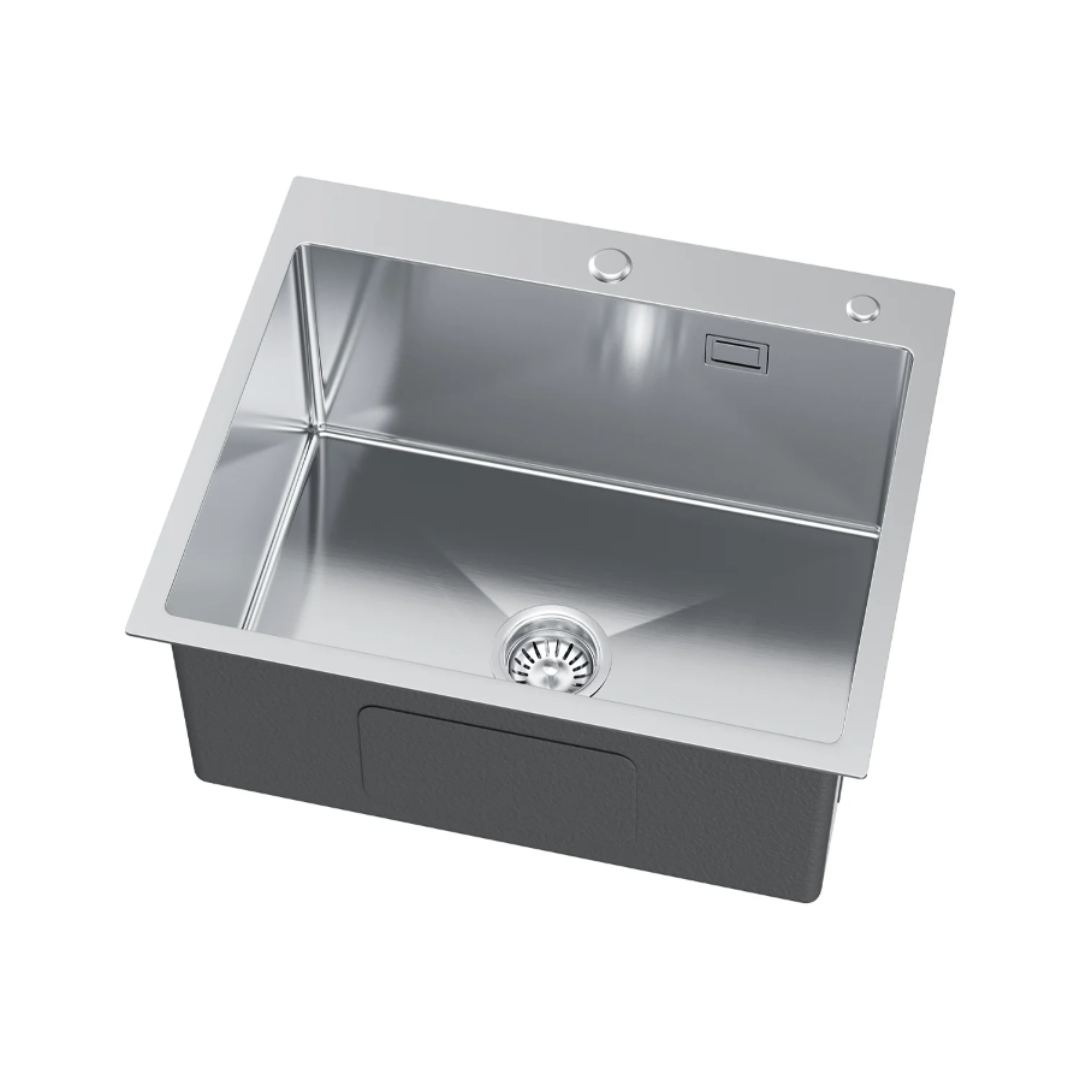 Einzelbecken Stahlspüle 50x45 cm INOX von Velazo.