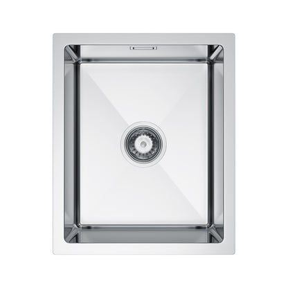 Zlewozmywak Jednokomorowy Stalowy 37x45cm w kolorze INOX od VELAZO.