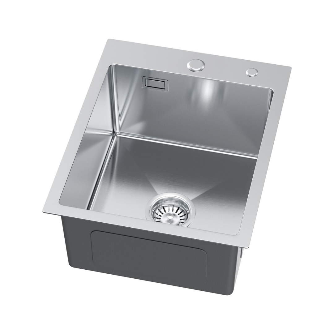 Zlewozmywak 40x50cm Stalowy w kolorze Inox od VELAZO.