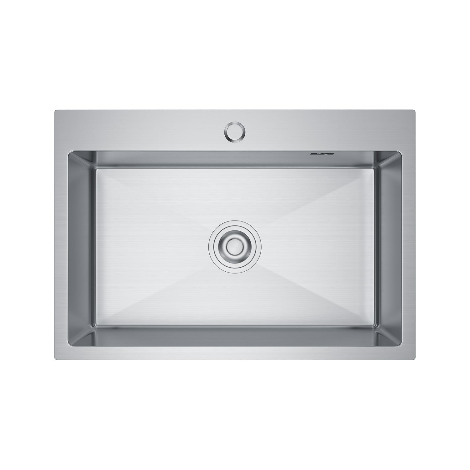 Zlewozmywak Jednokomorowy Stalowy 65x45cm w kolorze INOX od VELAZO.