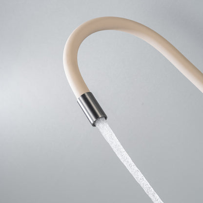 Kitchen Tap with Flexible Spout Beige Flexi / Graphite