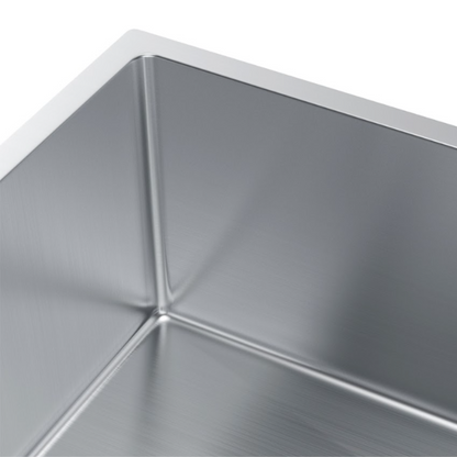 Single-bowl steel sink - 74x44cm from Velazo.