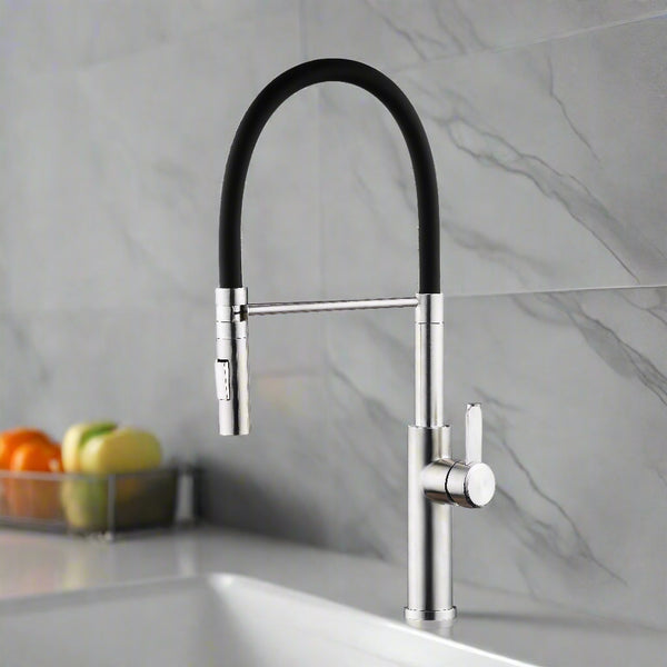 Bateria kuchenna z wyciąganą wylewką wyciągany tryb podwójnego strumienia