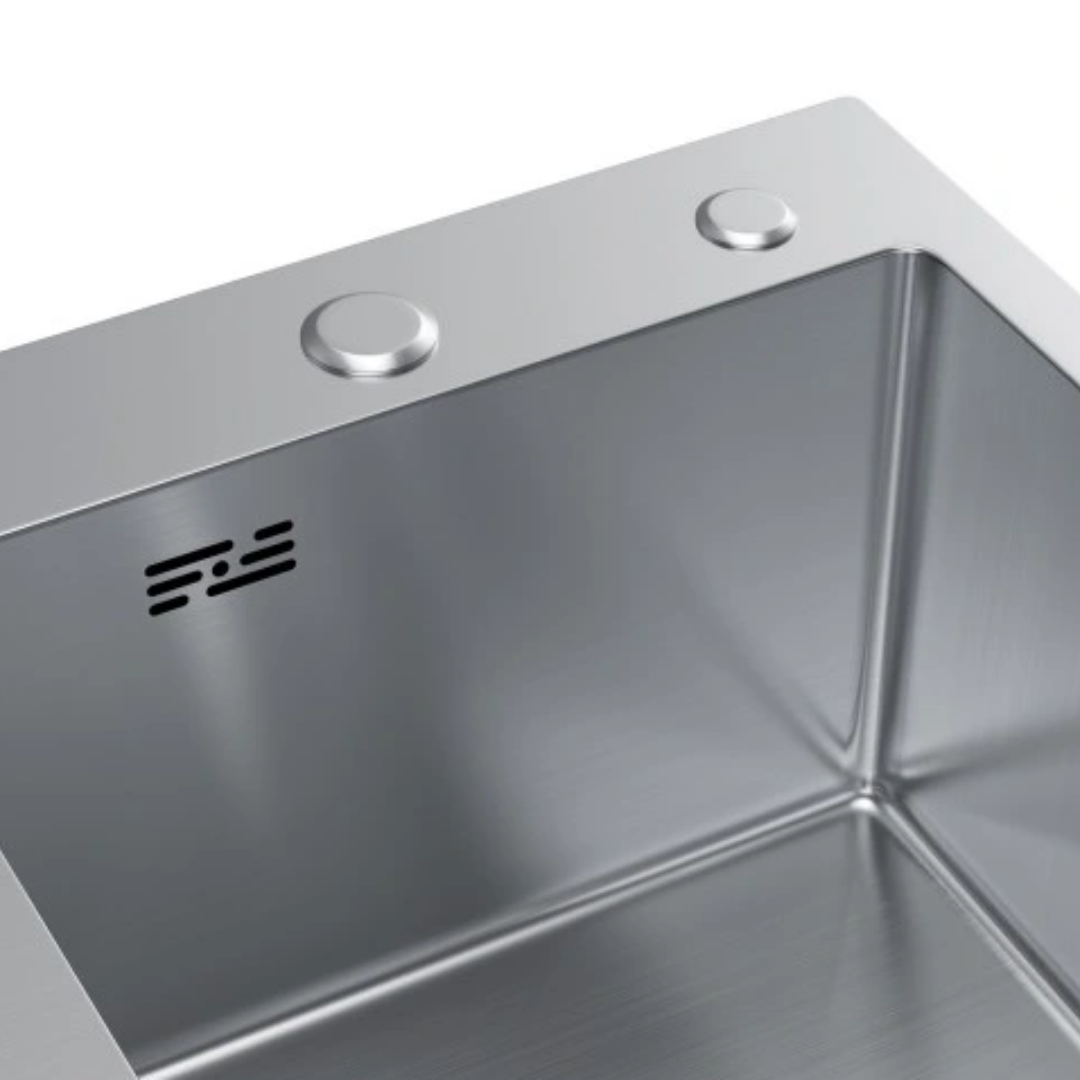 Zlewozmywak Stalowy Jednokomorowy z Ociekaczem - 58x48cm w kolorze INOX od VELAZO.