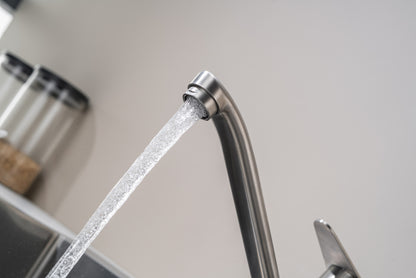 Stainless steel sink tap, hot and cold water tap, kitchen tap
