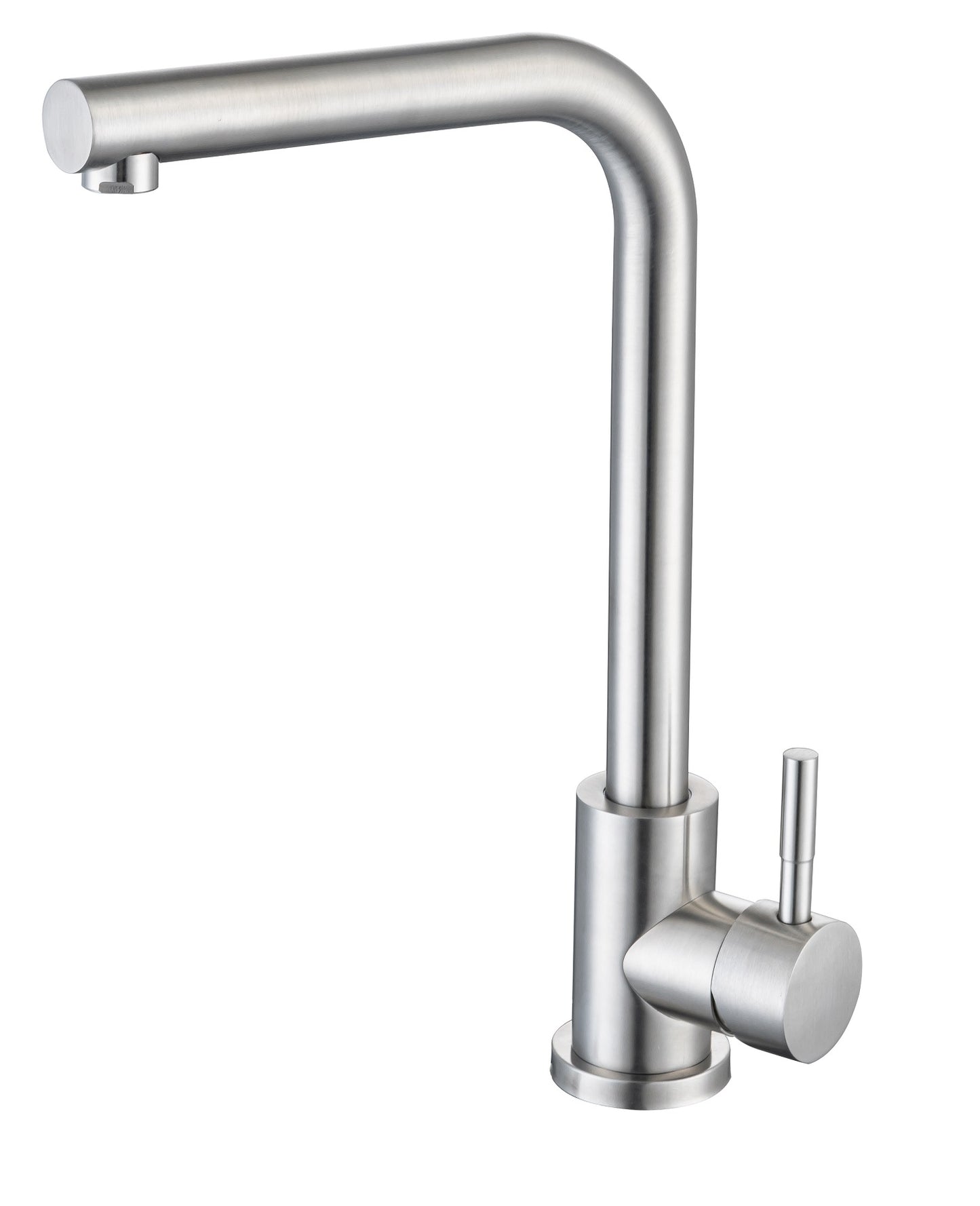 L-förmiger Küchenhahn für die Haushaltsspüle, Gemüsewaschhahn mit Kalt- und Warmwasserfunktion, Spritzschutz