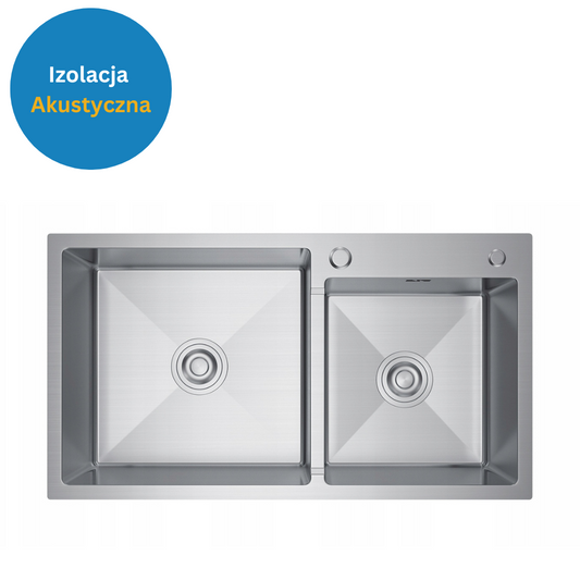 Zlewozmywak Stalowy 82x45 Inox od Velazo.