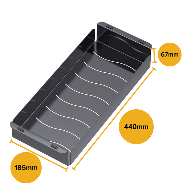 Graphite Basket for Sinks – Stylish and Practical Accessory