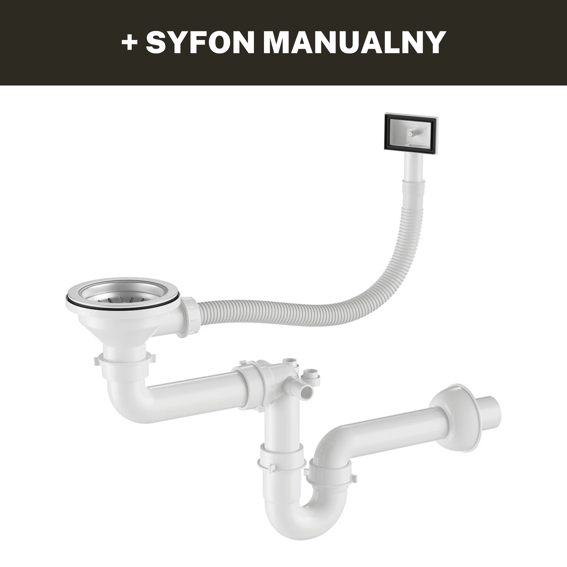 Stainless steel sink - 60x50cm from Velazo.