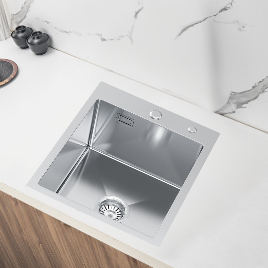 Zlewozmywak 40x50cm Stalowy w kolorze Inox od VELAZO.
