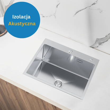 Einzelbecken Stahlspüle 50x45 cm INOX von Velazo.