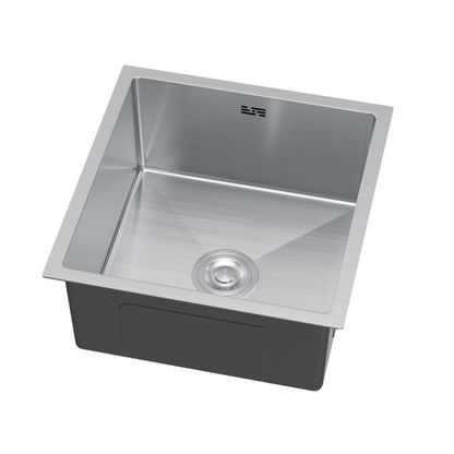 Single-bowl steel sink - 49x44cm from Velazo. 