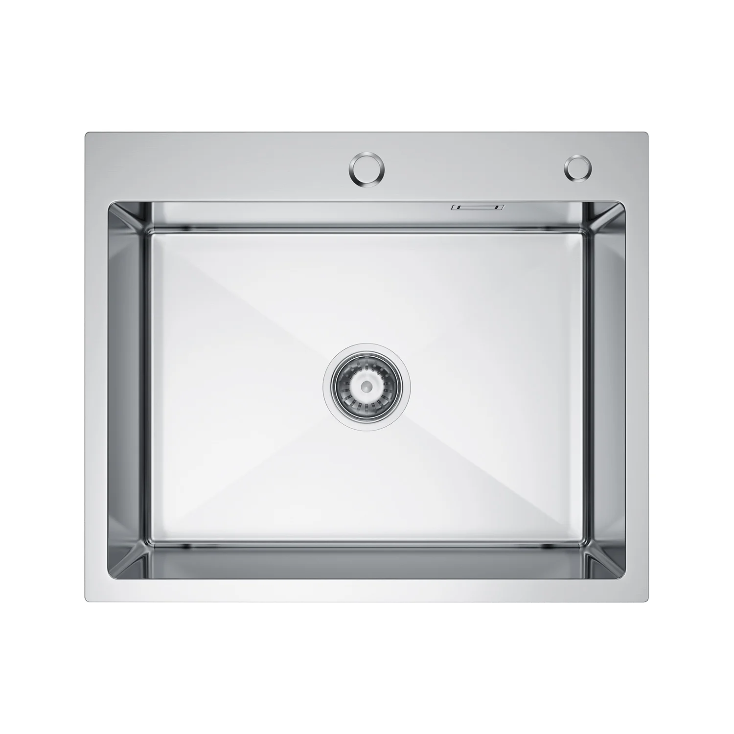 Stainless steel sink - 60x50cm from Velazo.