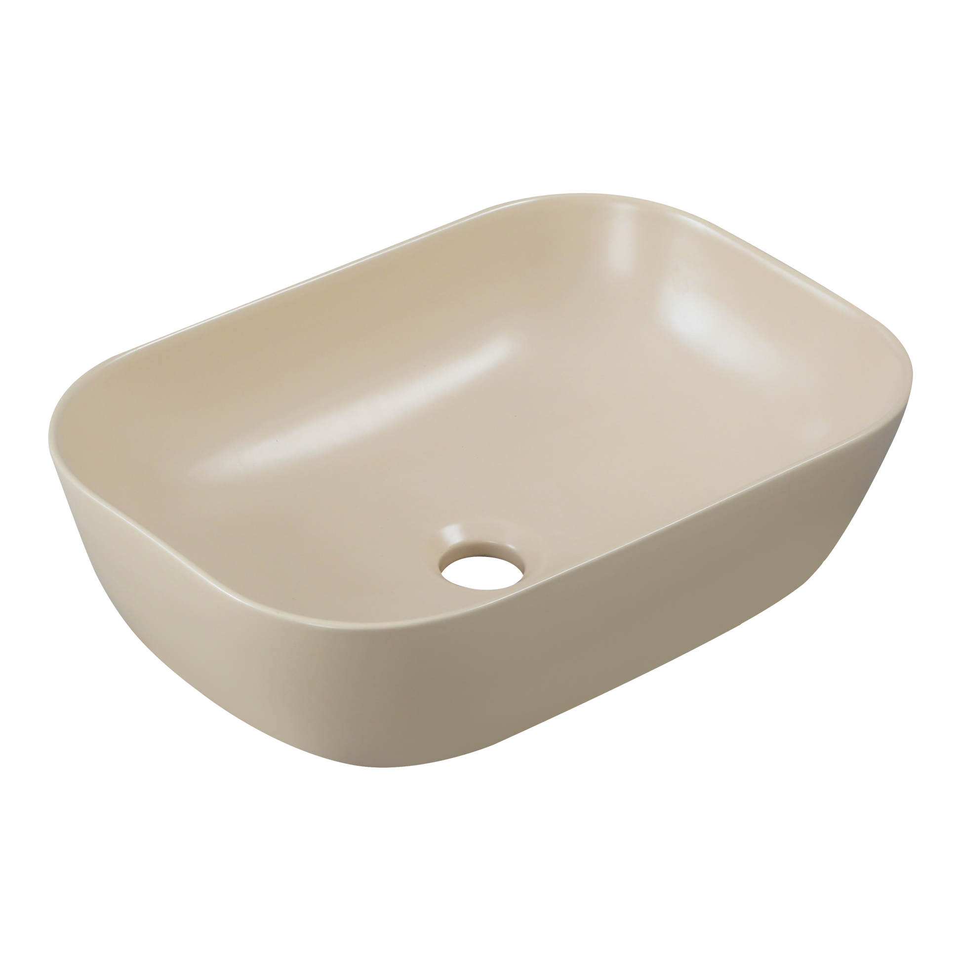 Umywalka nablatowa Vitoria 45,5 cm cappuccino