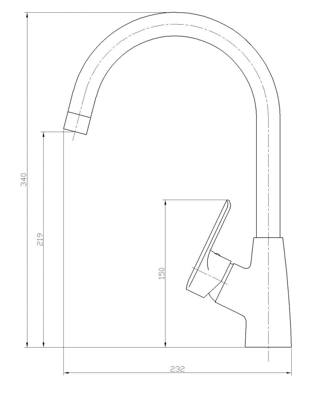Bateria zlewozmywakowa Corso czarny