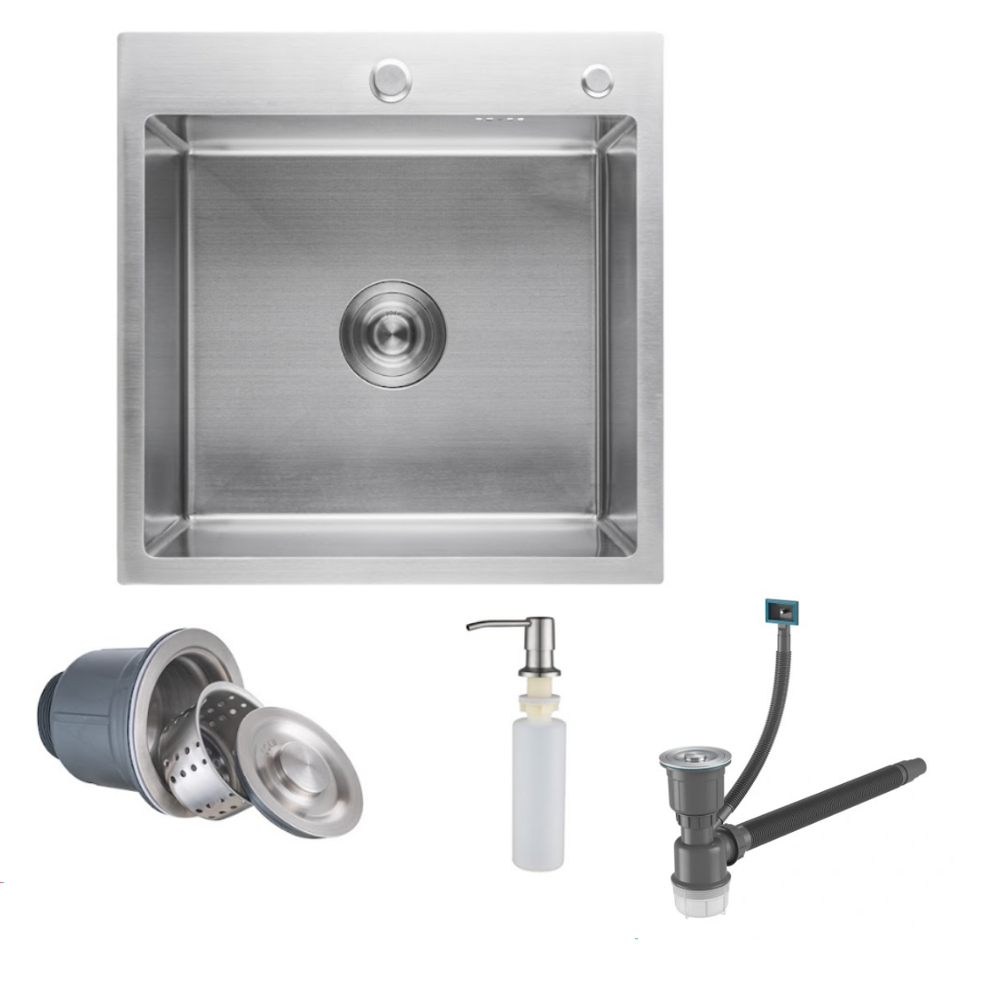 Sink 50x50 Inox Silver from Velazo.